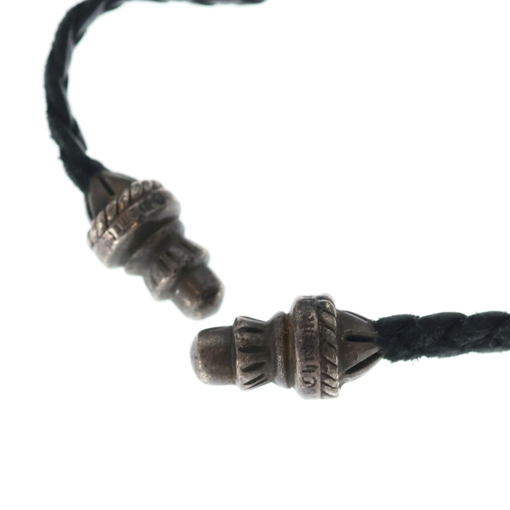 CHROME HEARTS(クロムハーツ) CH CRS SMLスモールCHクロス BC ボロチップブレイド ネックレス シルバー BCA220