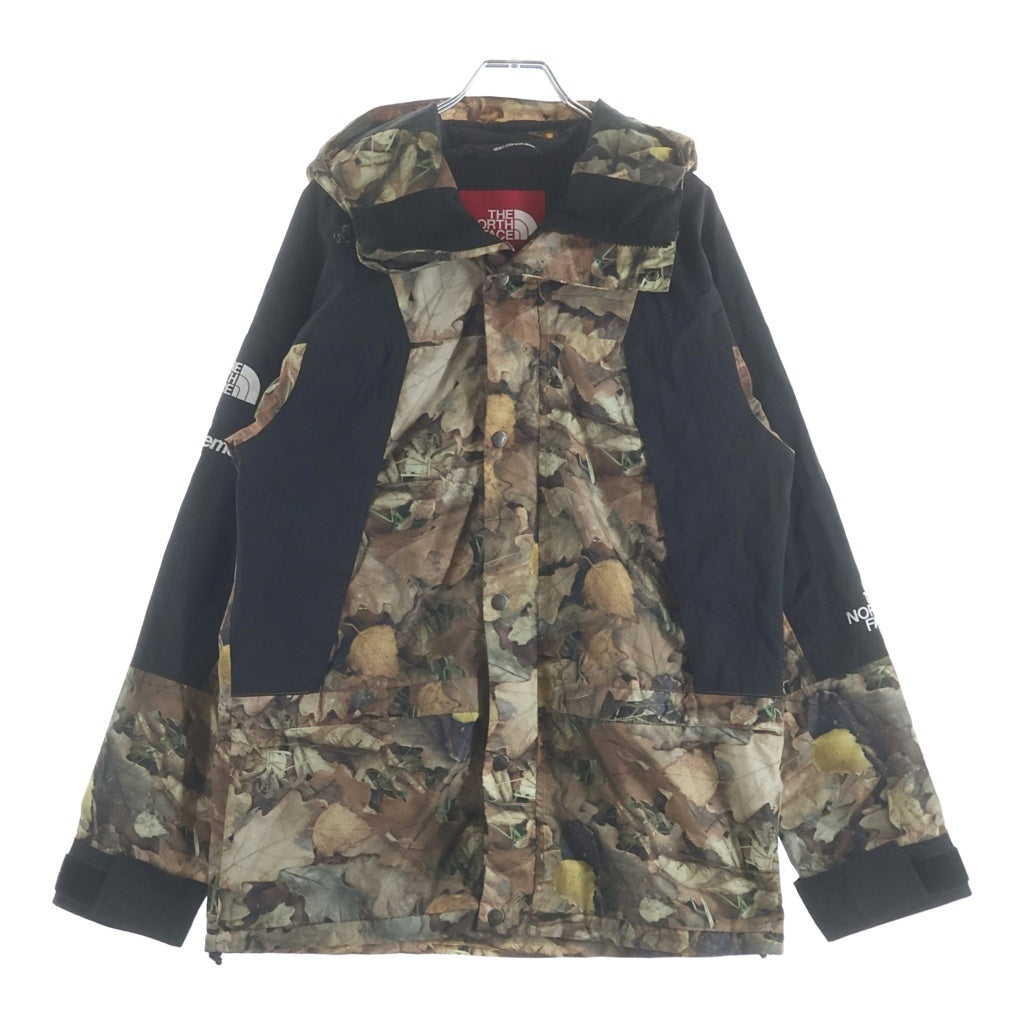 SUPREME(シュプリーム) ×THE NORTH FACE Mountain Light Jacket Leaves マウンテン ライト ジャケット リーブス 枯れ葉 ブラウン NP51601I
