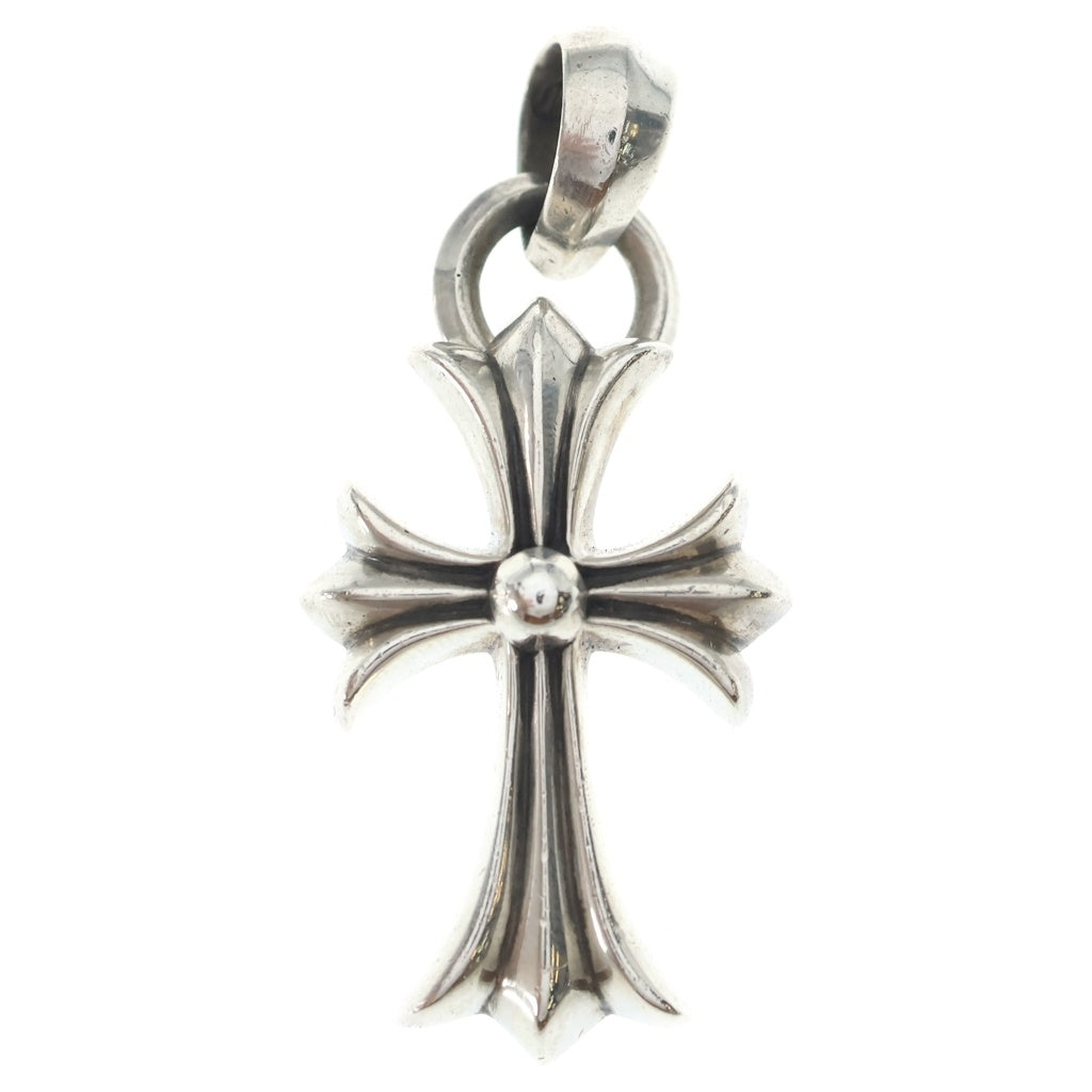 CHROME HEARTS(クロムハーツ) CH CRS SML W/BALE Wベイル スモールCHクロス ペンダントトップ シルバー BCA218
