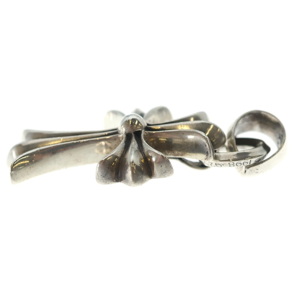 CHROME HEARTS(クロムハーツ) CH CRS SML W/BALE Wベイル スモールCHクロス ペンダントトップ シルバー BCA218