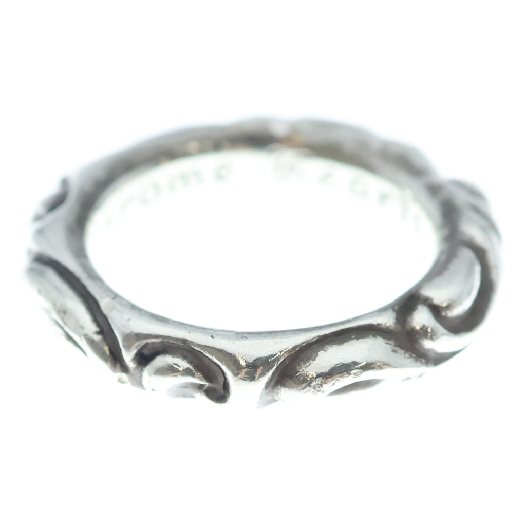 CHROME HEARTS(クロムハーツ) SCRL BAND スクロールバンド リング シルバー BCA351