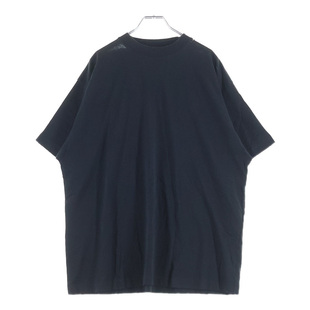BALENCIAGA(バレンシアガ) 25SS セキュリティ ロゴ プリント カットソー ブラック 831305 TSVF9