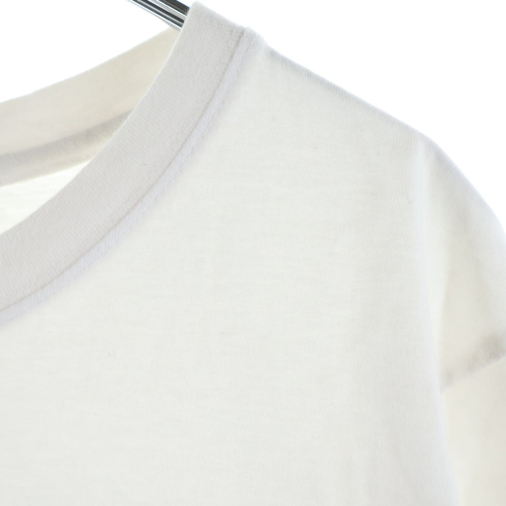 GUCCI(グッチ) ミスティック キャット グッチロゴ ウォッシュドオーバーサイズ 半袖 カットソー Tシャツ ホワイト