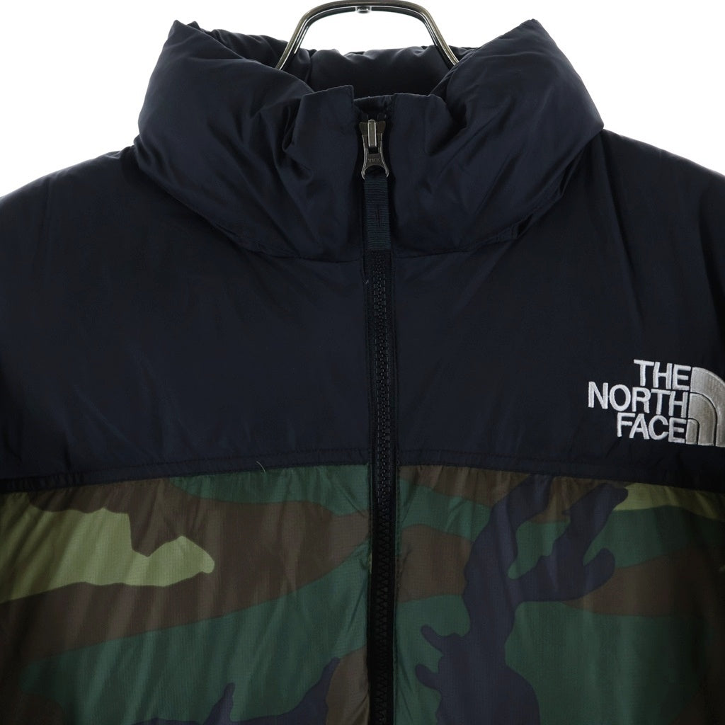 THE NORTH FACE(ザノースフェイス) NOVELTY NUPTSE JACKET ノベルティー ヌプシ ダウンジャケット カーキ ND91632