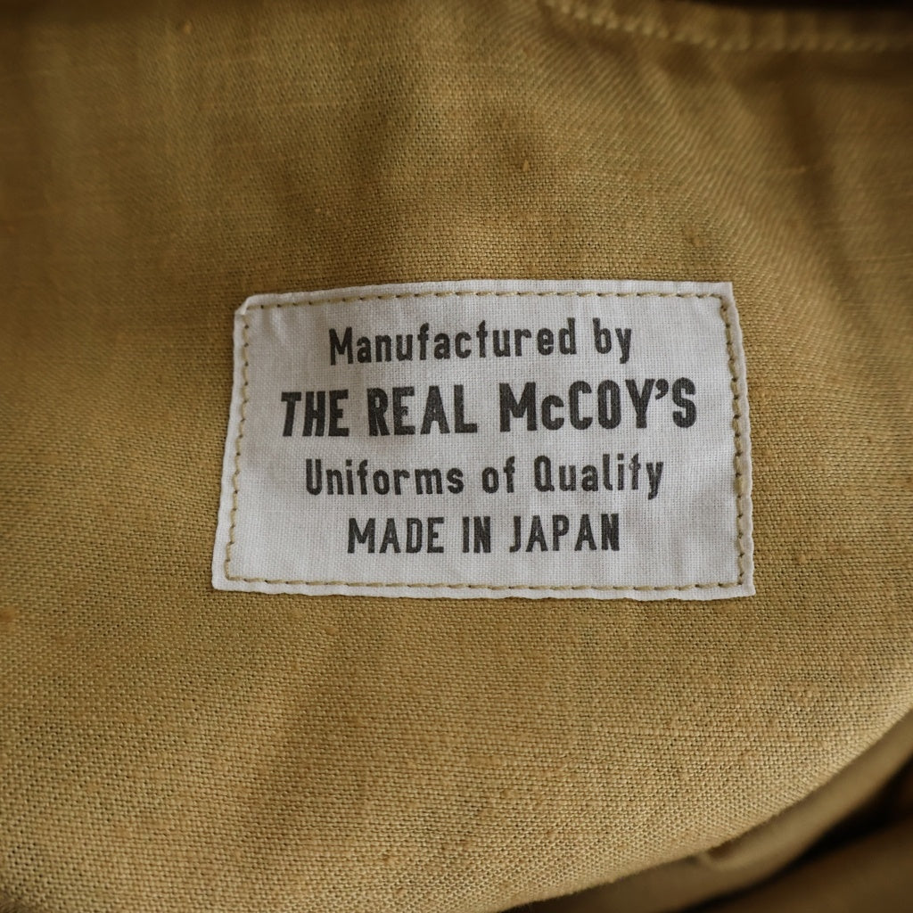 THE REAL McCOY'S(ザリアルマッコイ) BEO GAM CAMOUFLAGE SHIRT ベオガム カモフラージュシャツ ベージュ