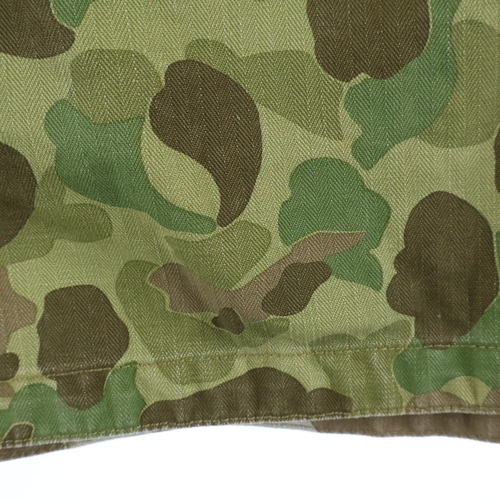 WAIPER.inc(ワイパー) 4's U.S.M.C. Marine Parachute ダックハンターカモ リバーシブル パラマリンジャケット カーキ WP1145