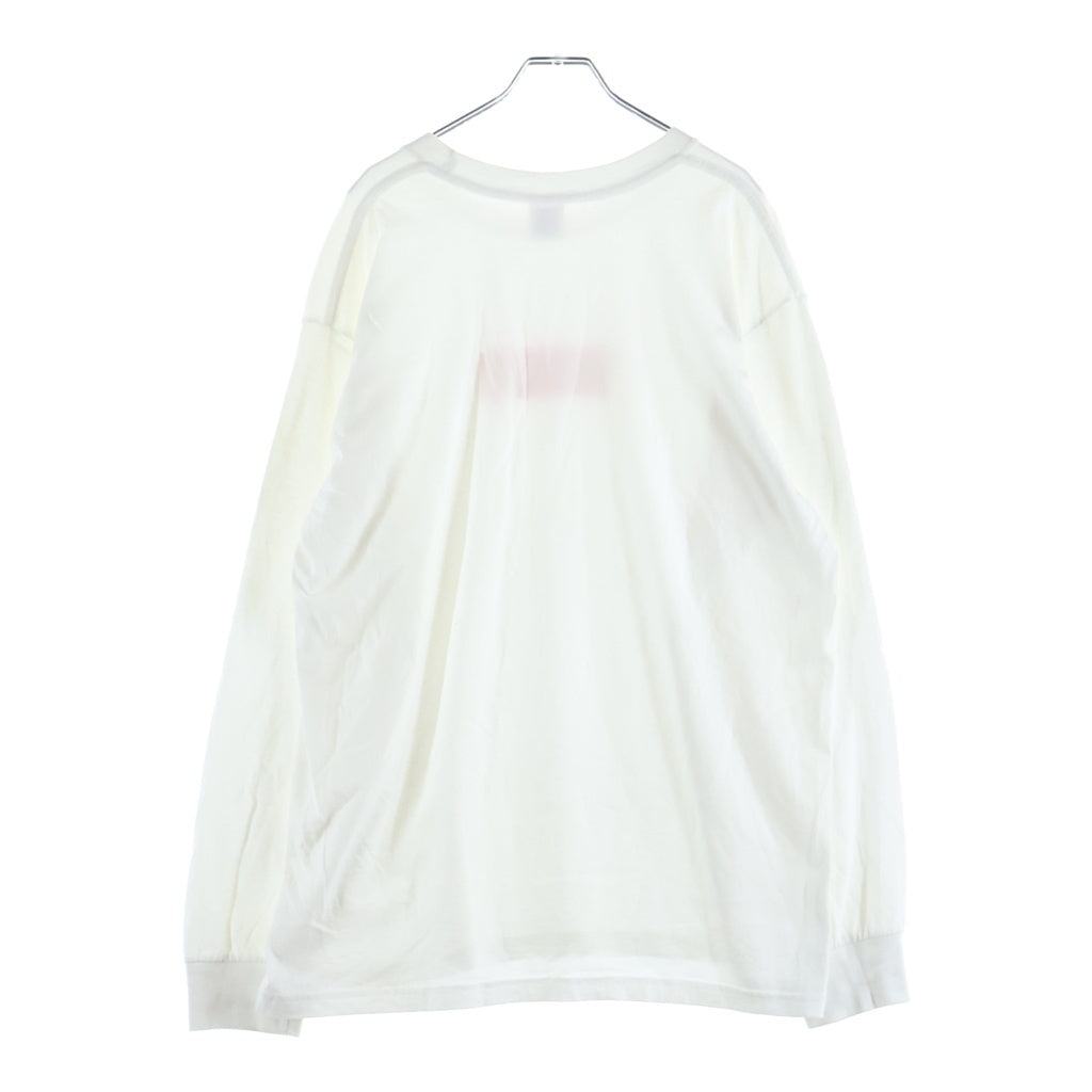 SUPREME(シュプリーム) 20AW Box Logo L/S Tee ボックスロゴプリント クルーネック長袖Tシャツ カットソー ホワイト