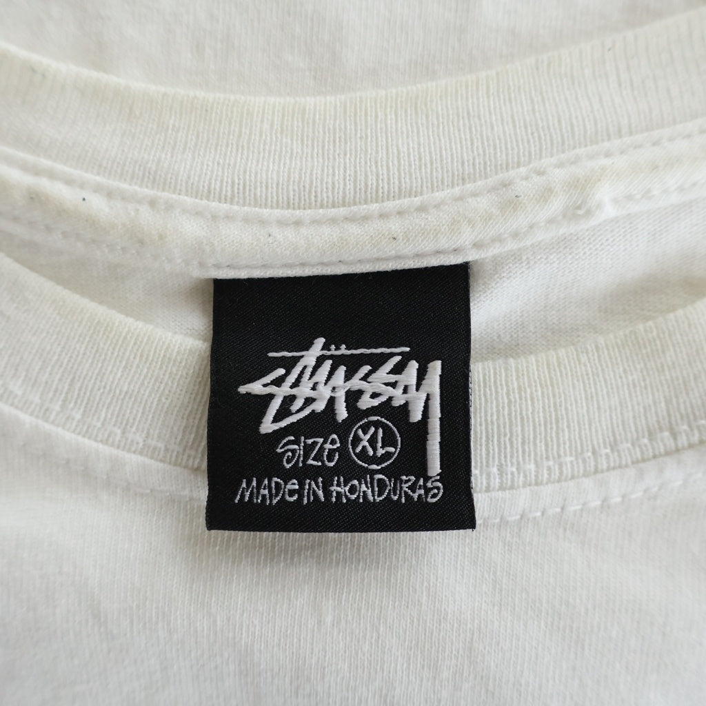 STUSSY(ステューシー) Peace&Prosperity T Shirt ピース アンド プロスペリティ 半袖Tシャツ カットソー ホワイト