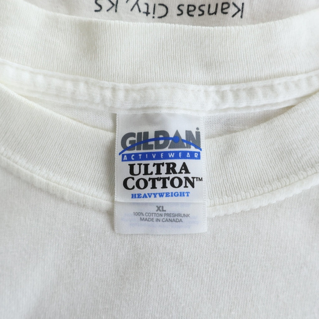 NO BRAND(ノーブランド) VINTAGE 00S RUSH ノースアメリカ ツアー 半袖Tシャツ カットソー