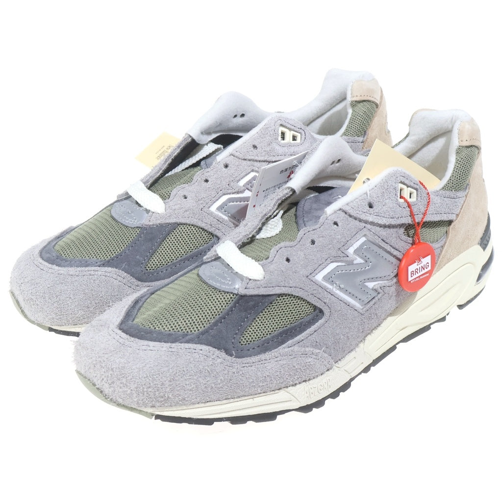 New Balance(ニューバランス) M990TD2 スウェード ローカットスニーカー グレー