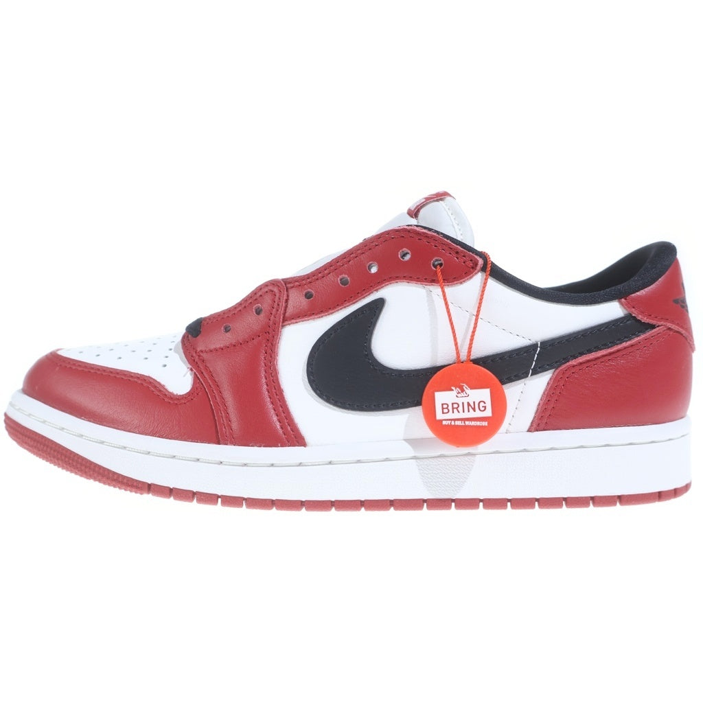 NIKE(ナイキ) AIR JORDAN 1 RETRO LOW OG Chicago エアジョーダン1 レトロ ロー OG シカゴ ローカットスニーカー US9/27.0cm HQ6998-600 レッド