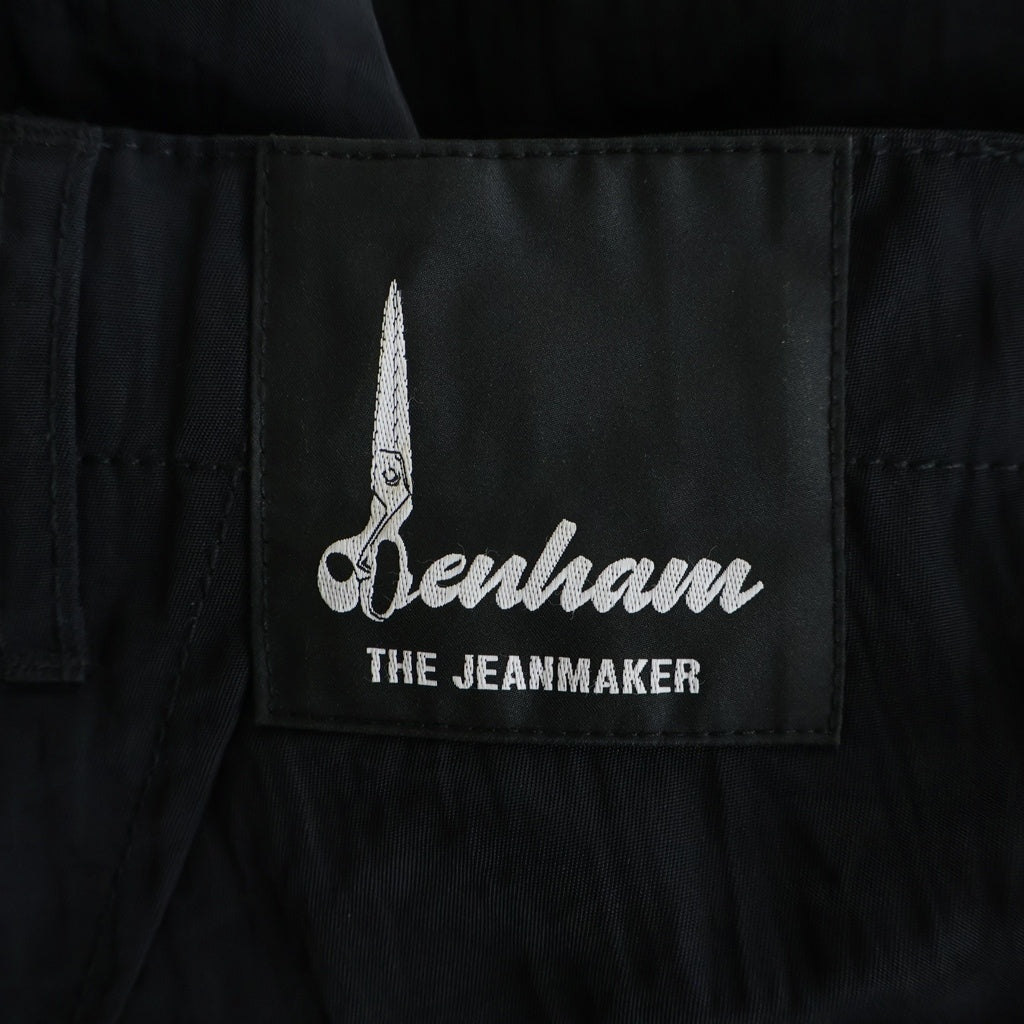 DENHAM(デンハム) スタッズ ナイロン パンツ ブラック 27211-2-10005