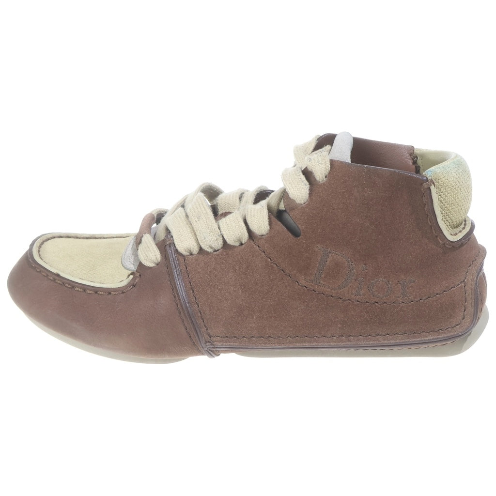 DIOR(ディオール) roadie ローディー レザー ローカットブーツ ブラウン 3BO397ACO H716