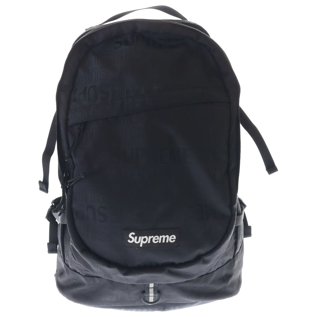 SUPREME(シュプリーム) 19SS BackPack ボックス ロゴ ナイロン バックパック リュック ブラック