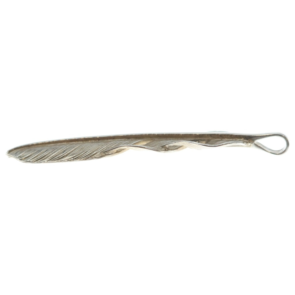 鷲見太郎(ワシミタロウ) M flight feather 01 フライトフェザー ペンダントトップ シルバー WSP14M-01