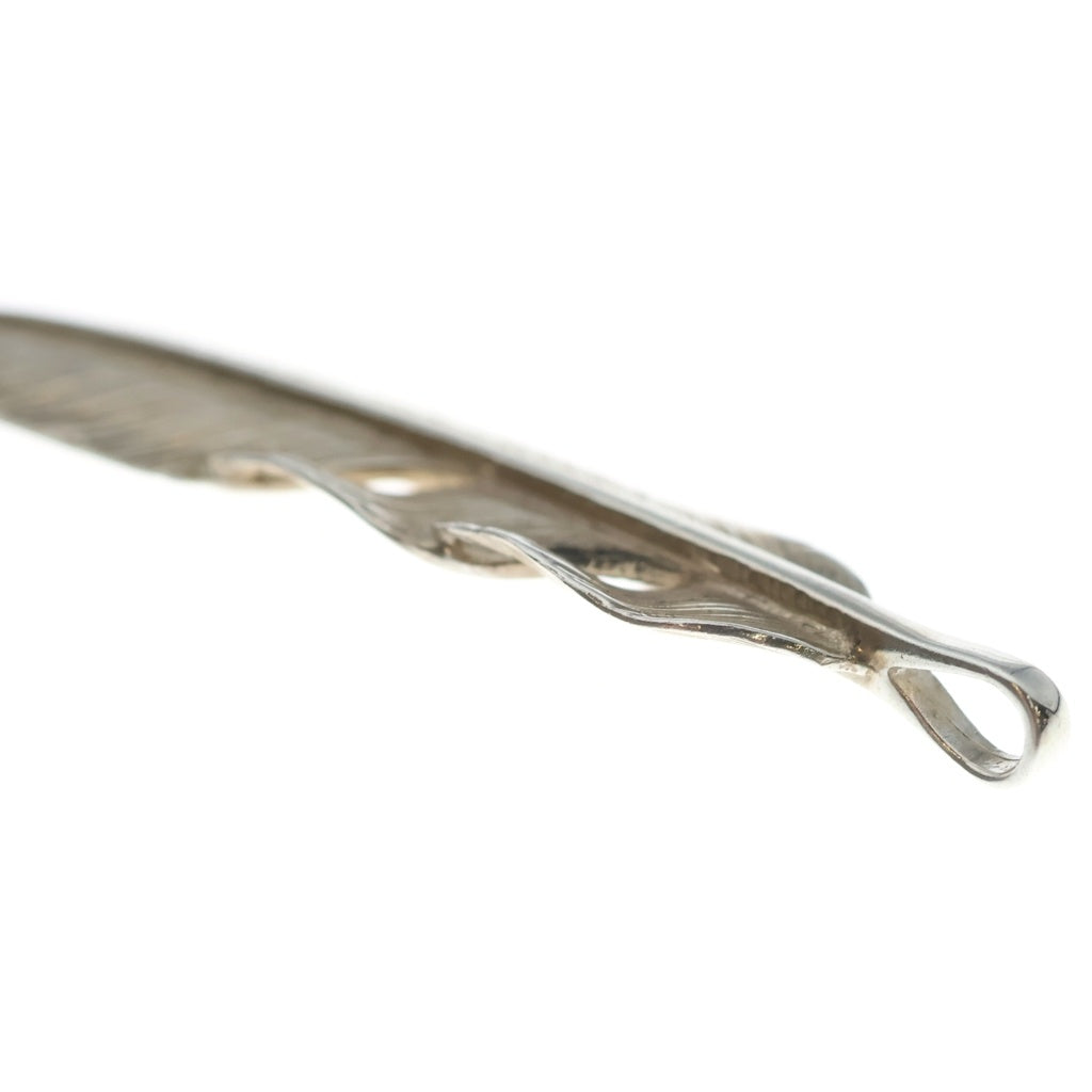 鷲見太郎(ワシミタロウ) M flight feather 01 フライトフェザー ペンダントトップ シルバー WSP14M-01