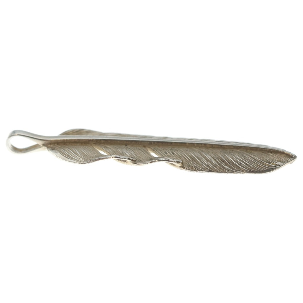 鷲見太郎(ワシミタロウ) M flight feather 02 フライトフェザー ペンダントトップ シルバー WSP14M-02