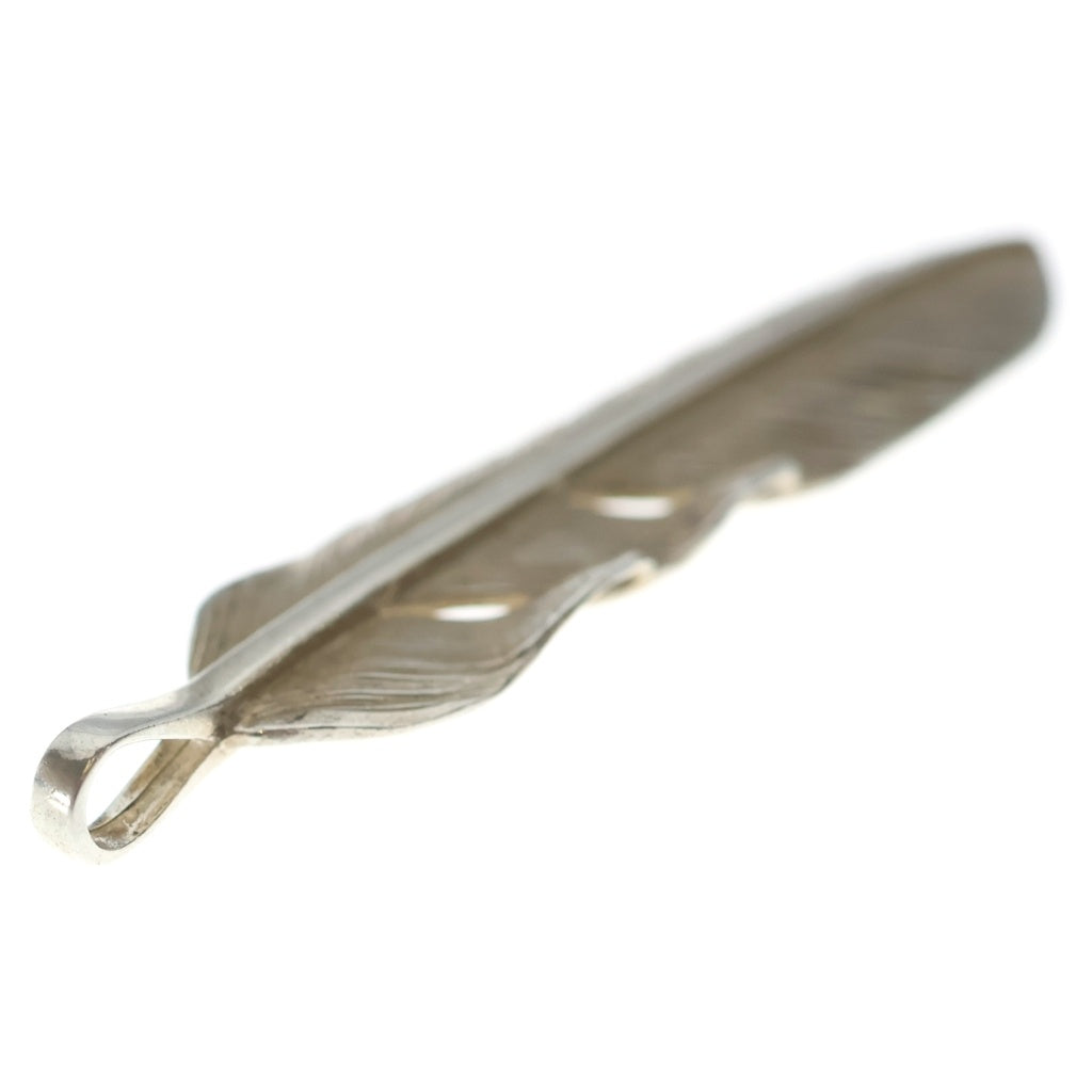 鷲見太郎(ワシミタロウ) M flight feather 02 フライトフェザー ペンダントトップ シルバー WSP14M-02