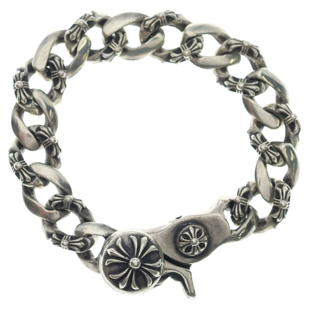 CHROME HEARTS(クロムハーツ) FNCY CHN LNK ファンシーリンククリップブレスレット 15リンク シルバー BCA145