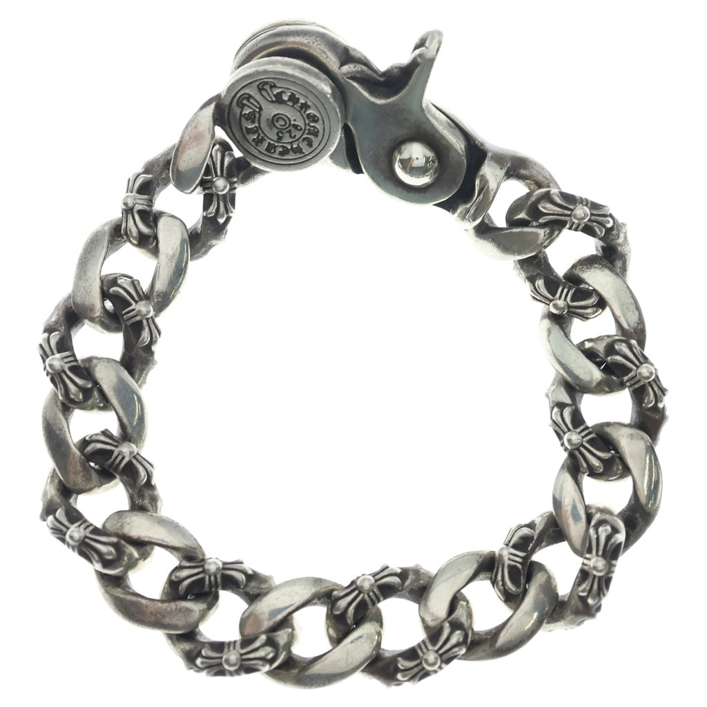 CHROME HEARTS(クロムハーツ) FNCY CHN LNK ファンシーリンククリップブレスレット 15リンク シルバー BCA145