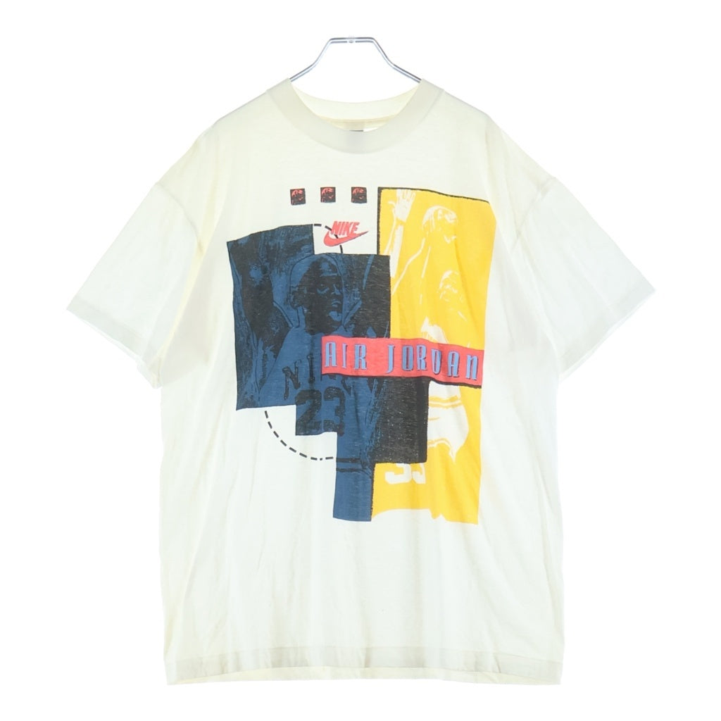 NIKE(ナイキ) 90S VINTAGE ヴィンテージ 銀タグ マイケルジョーダン プリント 半袖カットソー Tシャツ マルチ VLA080