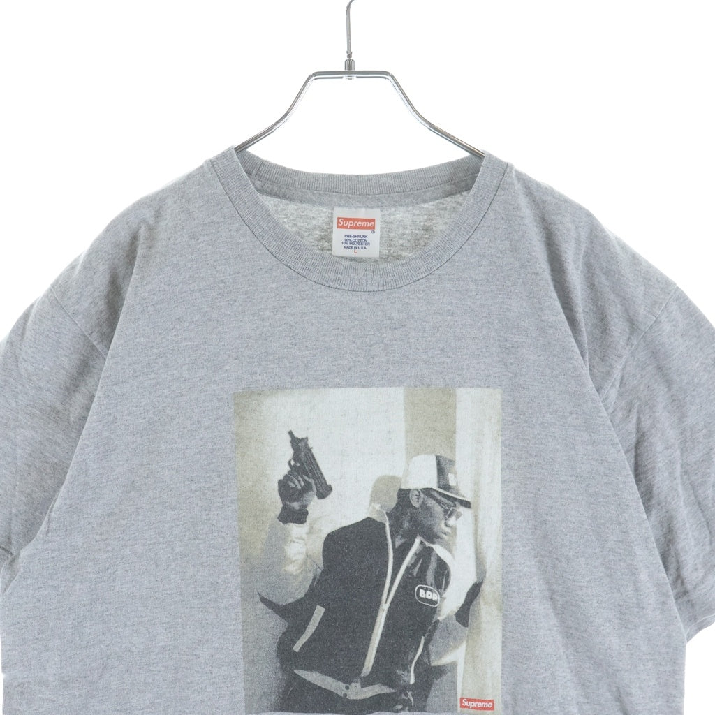 SUPREME(シュプリーム) 14AW Krs One Tee フォトプリント 半袖カットソー Tシャツ グレー