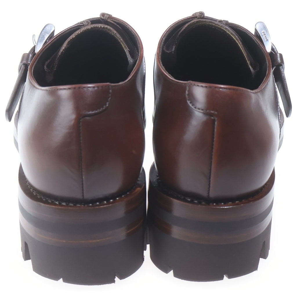 PRADA(プラダ) 13AW タンクソール ローカット レザー シューズ ブラウン