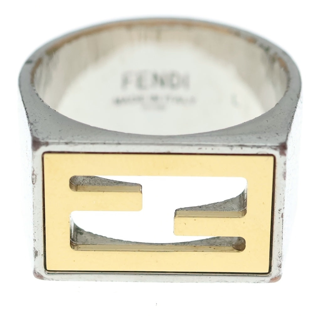 FENDI(フェンディ) FFモチーフ シグネット リング シルバー