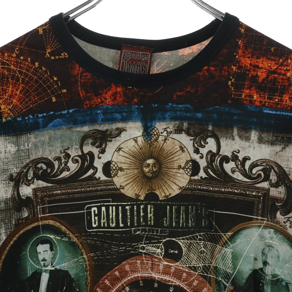 Jean Paul GAULTIER(ジャンポールゴルチエ) 偉人 フルグラフィック 長袖カットソー ロングスリーブ