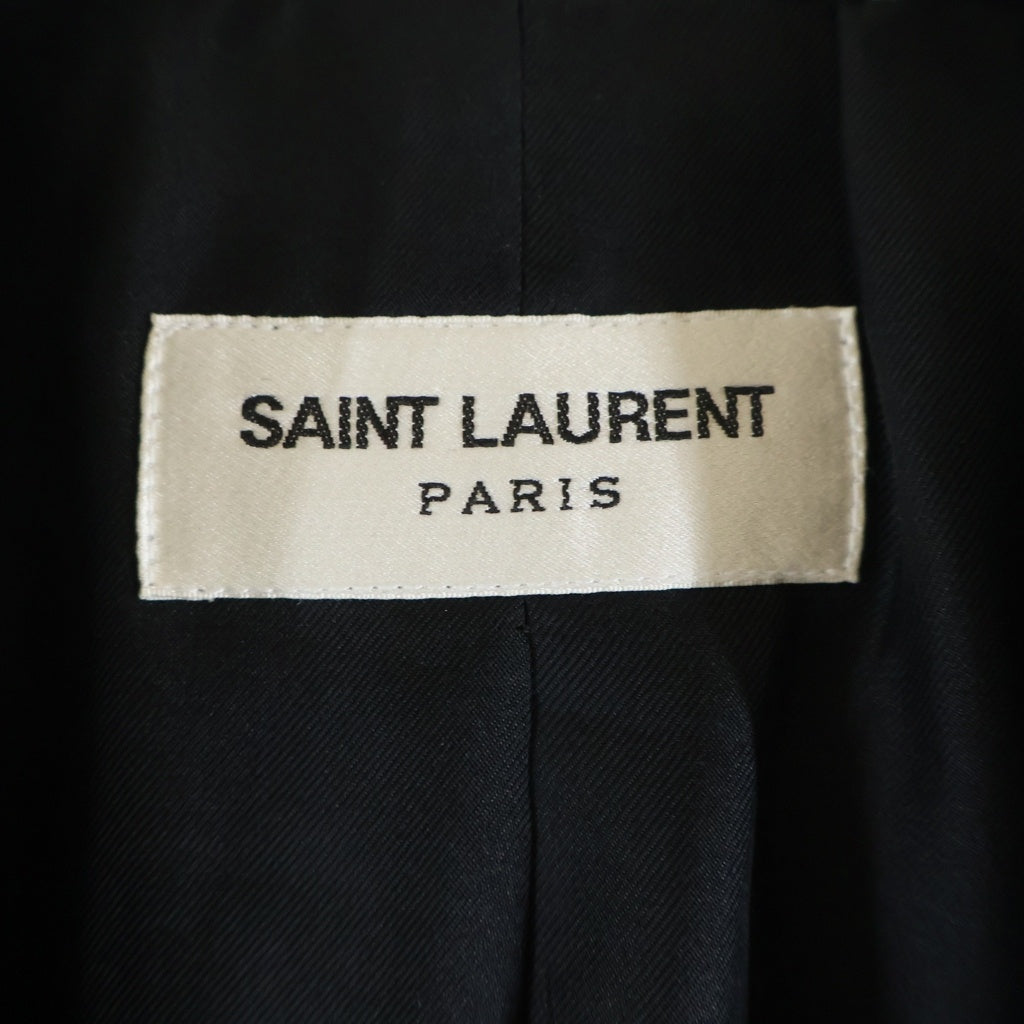 SAINT LAURENT PARIS(サンローランパリ) ショールカラー スモーキング テーラード ジャケット ブラック 509525 Y512W