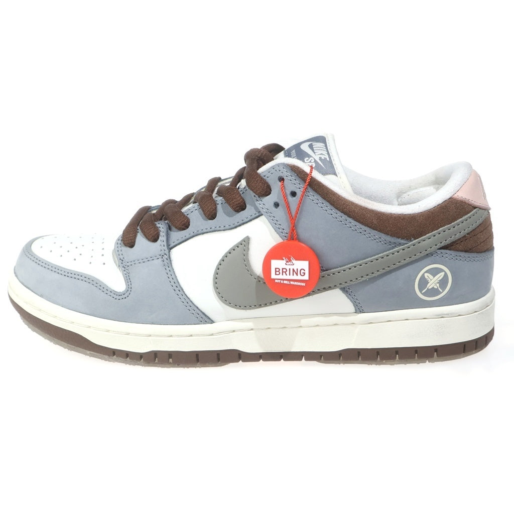 NIKE(ナイキ) ×YUTO HORIGOME DUNK LOW PRO QS FQ1180-001 堀米雄斗 ダンク プロ クイックストライク ローカットスニーカー US9/27cm ホワイト/グレー