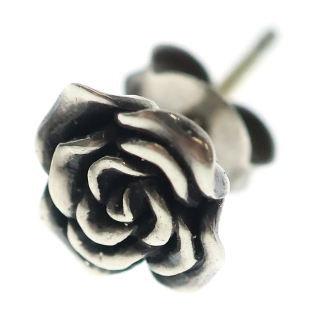 Bloody Mary(ブラッディマリー) Rose Motif Stud Earrings 薔薇モチーフスタッズピアス シルバー