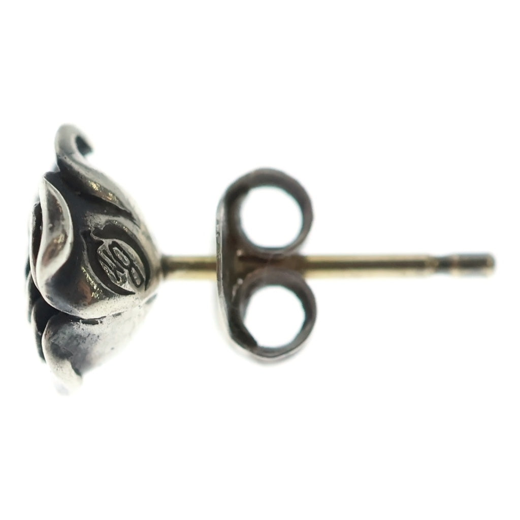 Bloody Mary(ブラッディマリー) Rose Motif Stud Earrings 薔薇モチーフスタッズピアス シルバー