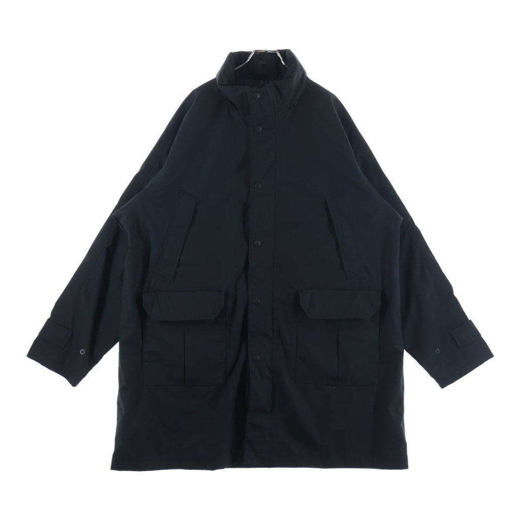 THE NORTH FACE PURPLE LABEL(ノースフェイスパープルレーベル) 65/35 HYVENT Stand Collar Coat ハイベント スタンドカラーコート ブラック NP2100N