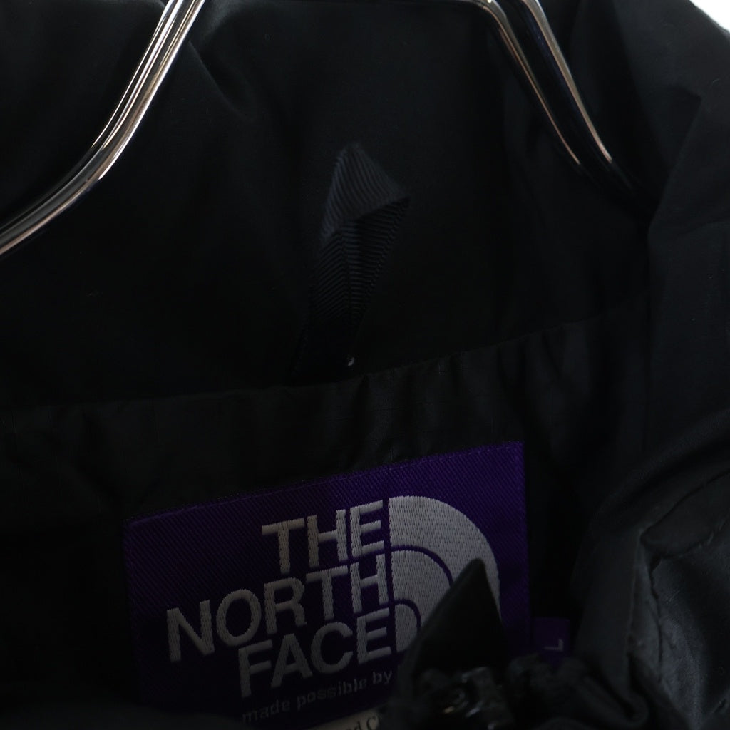 THE NORTH FACE PURPLE LABEL(ノースフェイスパープルレーベル) 65/35 HYVENT Stand Collar Coat ハイベント スタンドカラーコート ブラック NP2100N