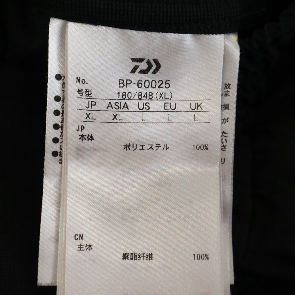 DAIWA PIER39(ダイワ ピアサーティナイン) TECH 6POCKET SHORTS テックシックス ポケット ショーツ ハーフパンツ ブラック BP-60025