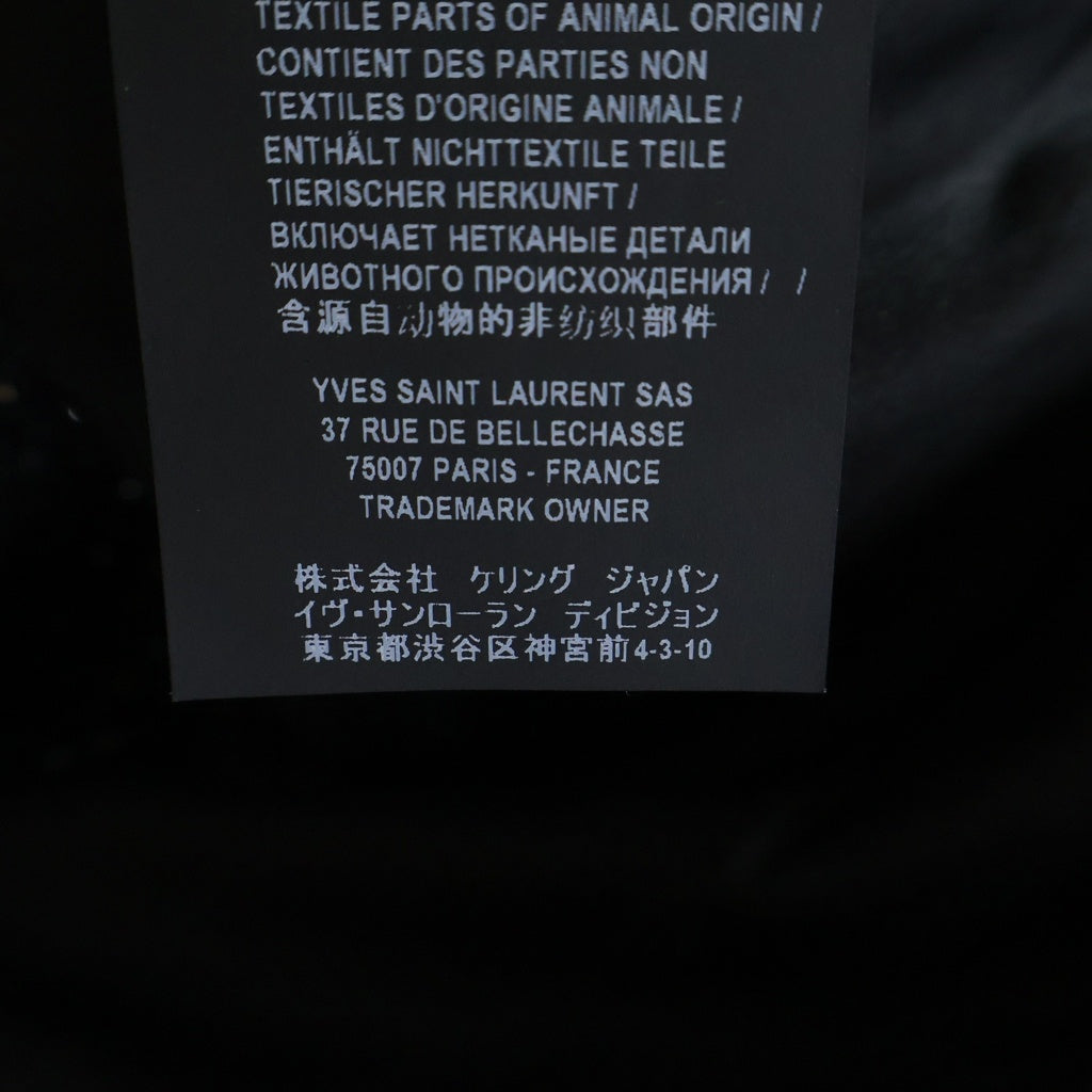 SAINT LAURENT PARIS(サンローランパリ) 20SS スパンコール 1B ウール テーラードジャケット ブラック 600331 Y1A03