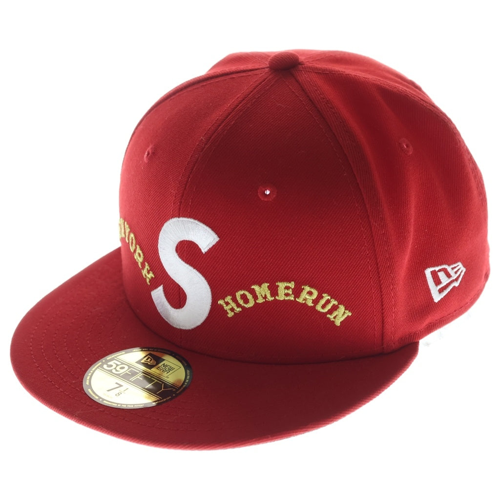 SUPREME(シュプリーム) 25SS ×NEW ERA Homerun S Logo Baseball Cap ニューエラ ホームランSロゴ ベースボールキャップ レッド
