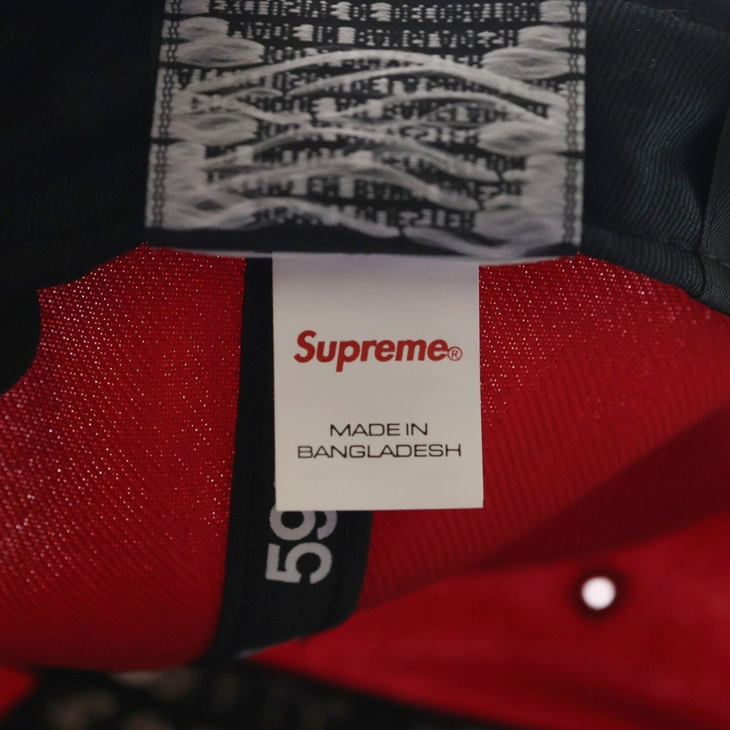 SUPREME(シュプリーム) 25SS ×NEW ERA Homerun S Logo Baseball Cap ニューエラ ホームランSロゴ ベースボールキャップ レッド