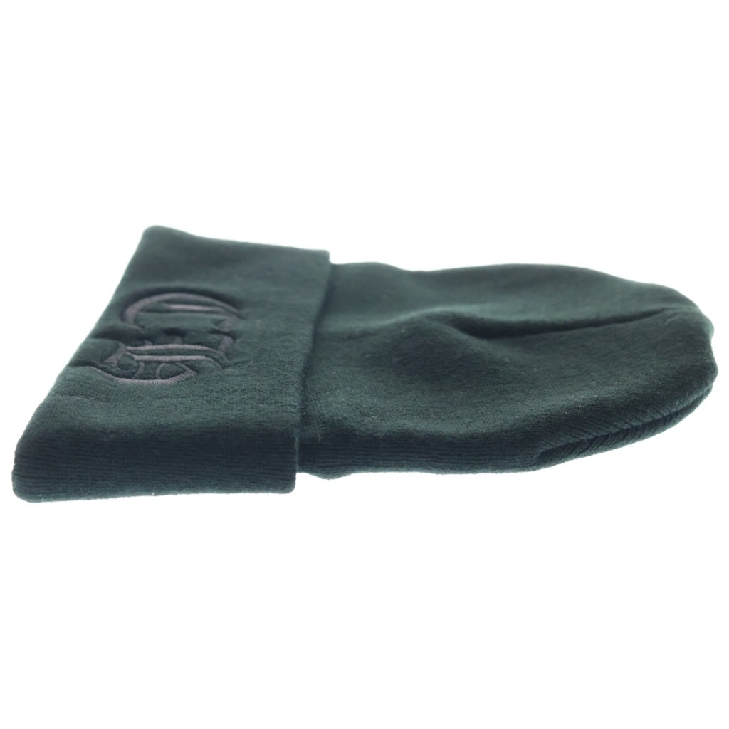 CHROME HEARTS(クロムハーツ) CH Logo Embroidery Acrylic Beanie CHロゴ刺繍ビーニー ニット帽 ブラック