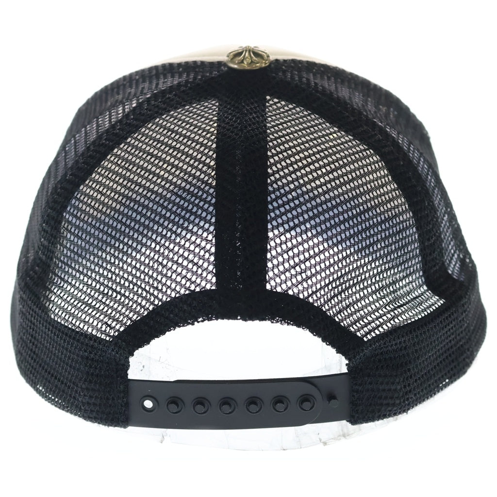 CHROME HEARTS(クロムハーツ) TRUCKER CAP トラッカーキャップ CHパッチクロスボール付メッシュキャップ ブラック