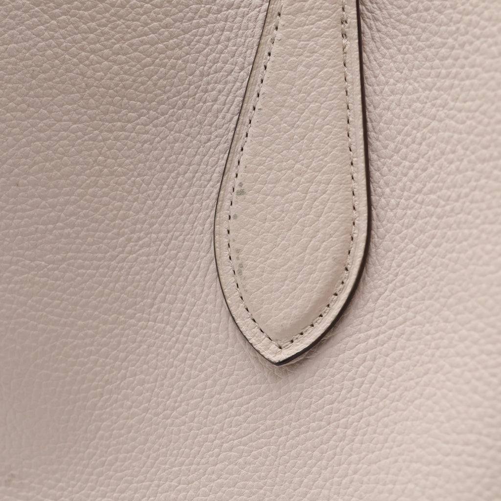 COACH(コーチ) Lora Carryall Leather Tote Shoulder Bag ローラ キャリーオール トートバッグ ショルダーバッグ アイボリー 1981-88340 レディース