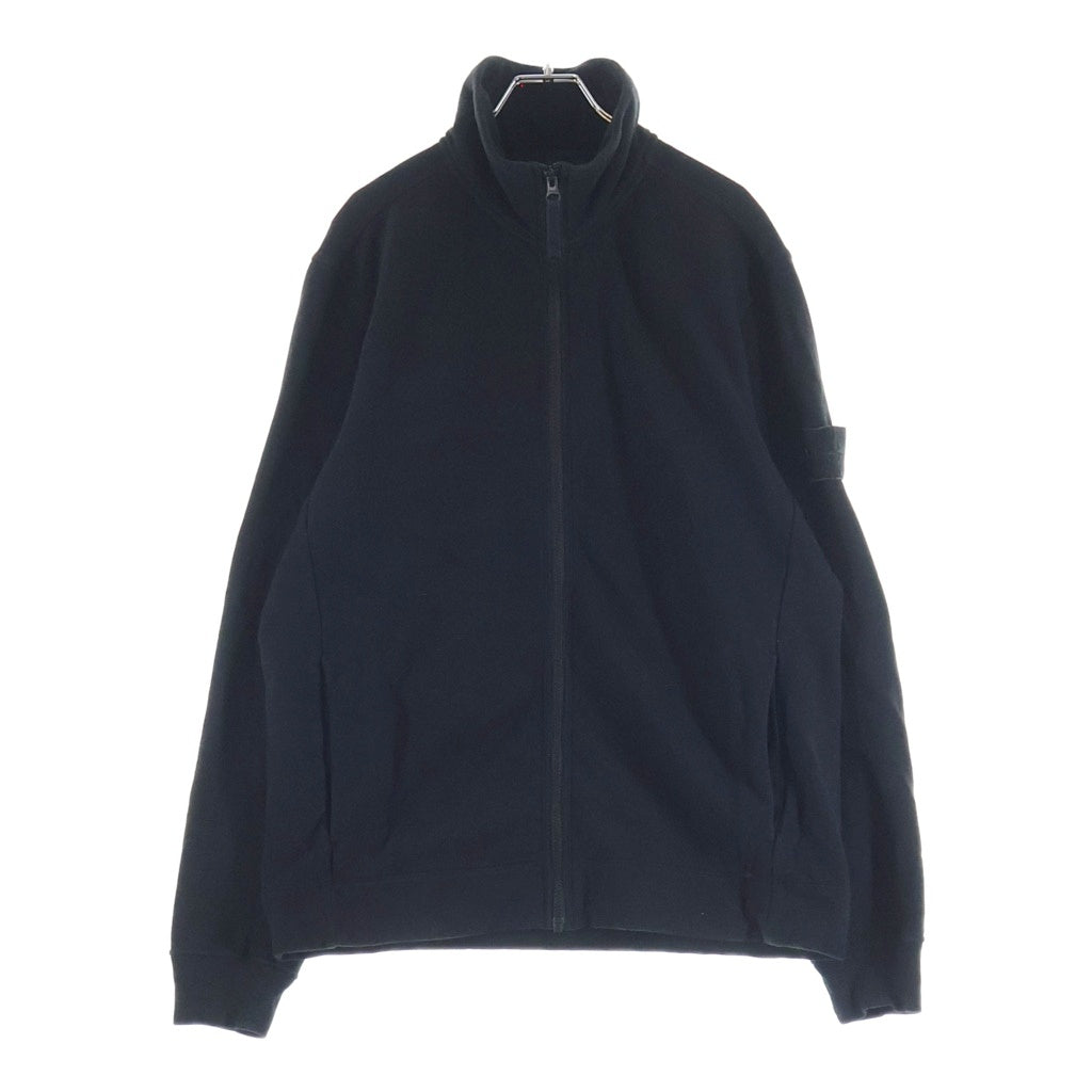 STONE ISLAND(ストーンアイランド) GHOST PIECE ゴーストピース フルジップスウェットジャケット ブラック 8115628F7