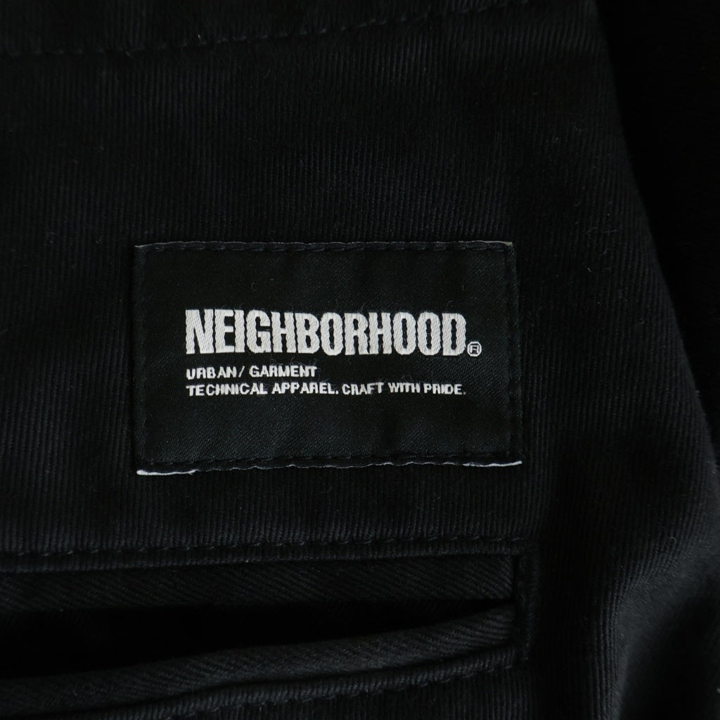 NEIGHBORHOOD(ネイバーフッド) 24AW CLASSIC CHINO PANTS クラシック チノ パンツ ブラック 242AQNH-PTM04