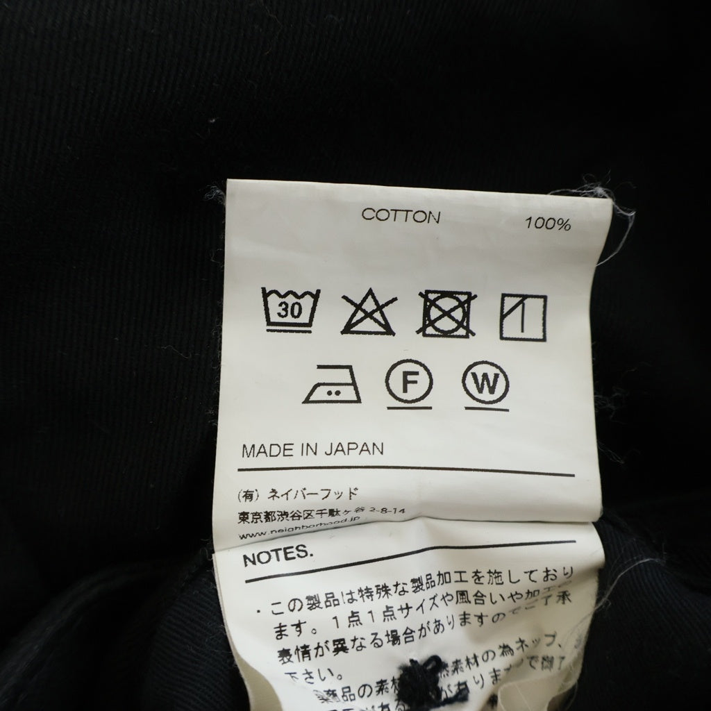 NEIGHBORHOOD(ネイバーフッド) 24AW CLASSIC CHINO PANTS クラシック チノ パンツ ブラック 242AQNH-PTM04