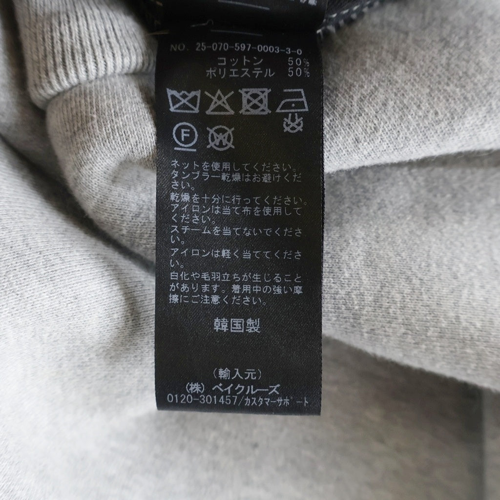 NO BRAND(ノーブランド) Seventh セブンス V2 HOODIE プルオーバーパーカー フーディー グレー T250101014203