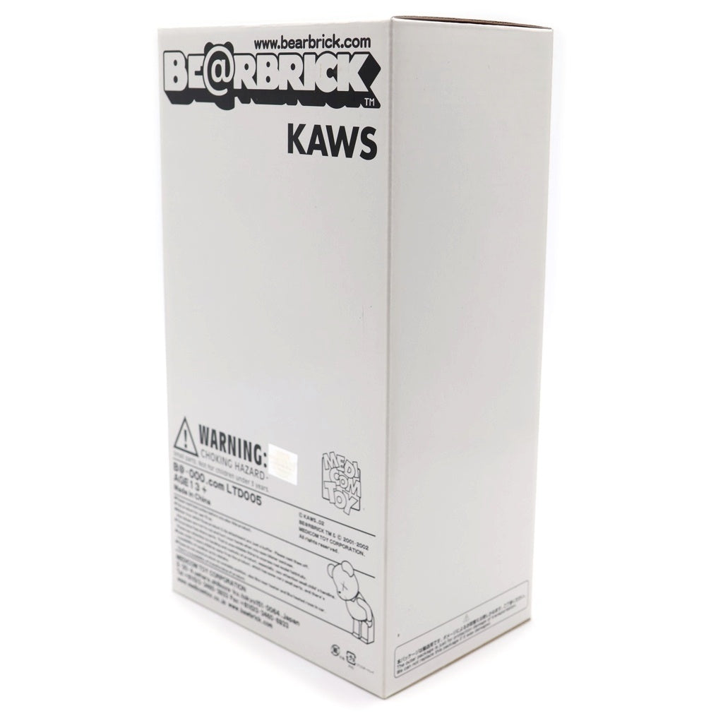 MEDICOM TOY(メディコムトイ) × KAWS BE@RBRICK 400% カウズ ベアブリック 人体模型 フィギュア 人形 グレー