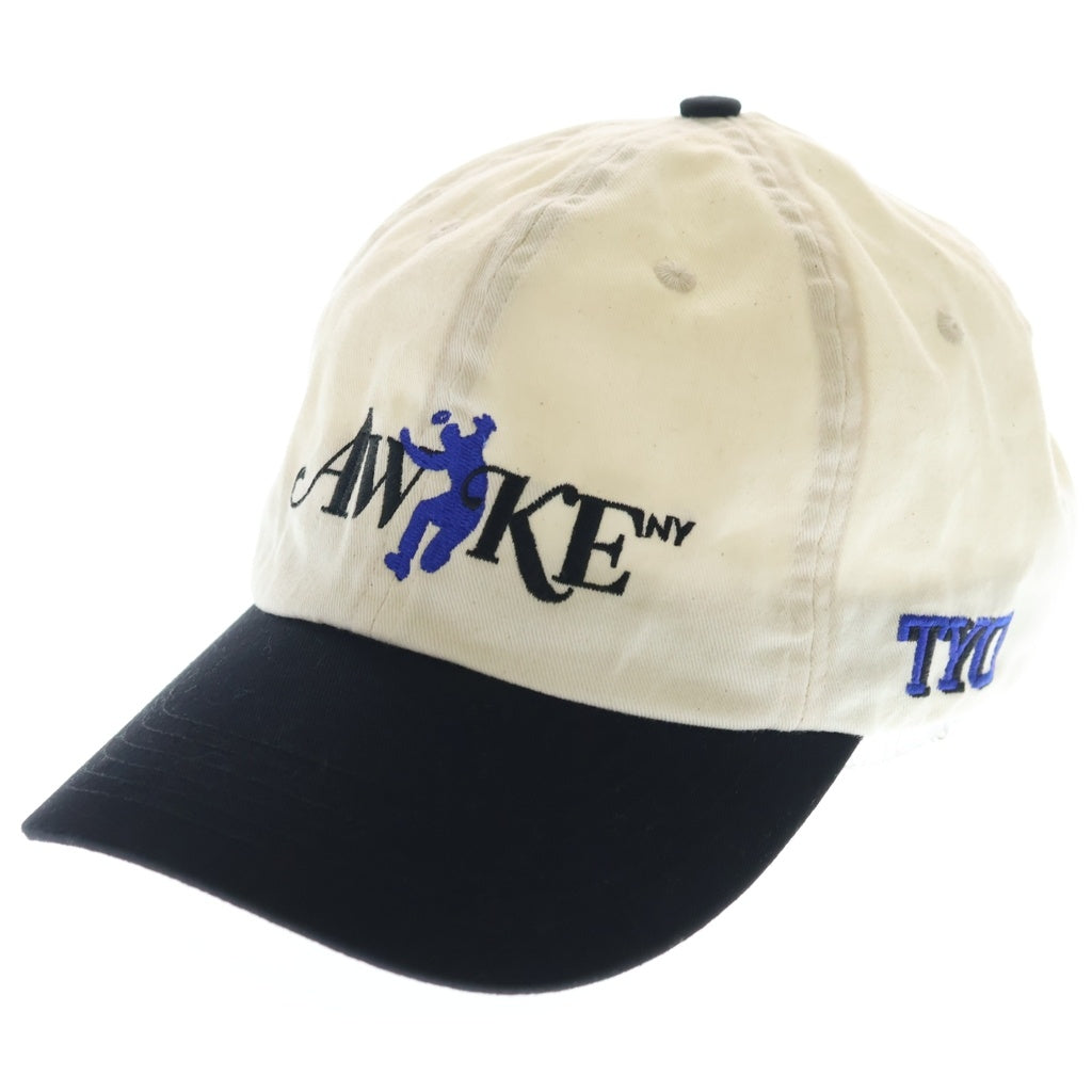 AWAKE(アウェイク) ×UNION TOKYO TYO DAD HAT キャップ 帽子 ホワイト/ブラック
