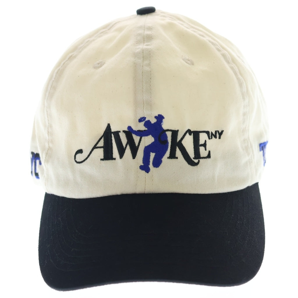 AWAKE(アウェイク) ×UNION TOKYO TYO DAD HAT キャップ 帽子 ホワイト/ブラック