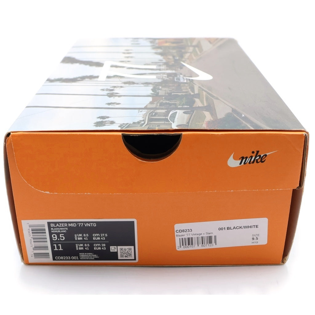 NIKE(ナイキ) Blazer Mid 77 Slam Jam Class 1977 CD8233-001 ブレーザー 77 スラムジャムクラス1977 ハイカットスニーカー ブラック US9.5/27.5cm